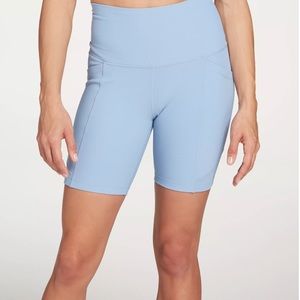 CALIA Women's Mixed Rib Essential Bike Shorts size large